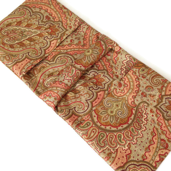 Knitter's Armchair Caddy Brown Paisley