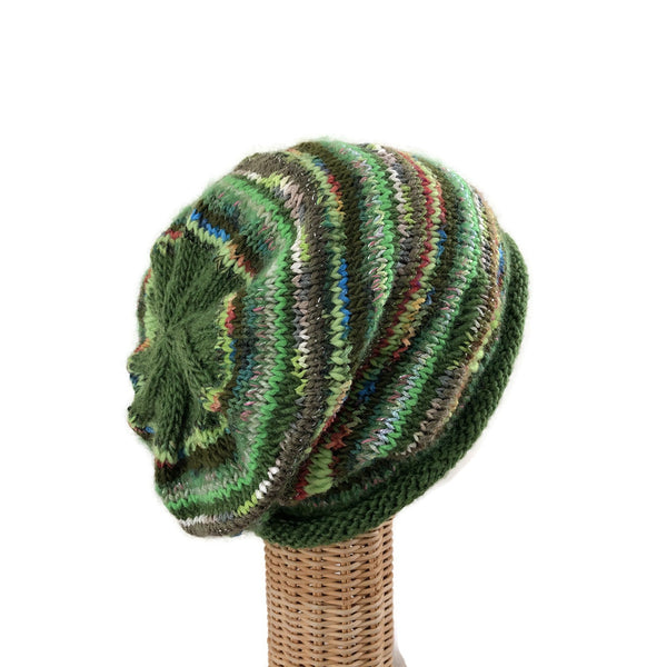 Green slouchy hat