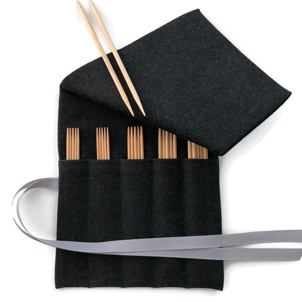 Sock Knitter's Needle Set Black Denim