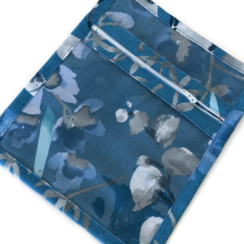 Accessory Bag Blue Floral