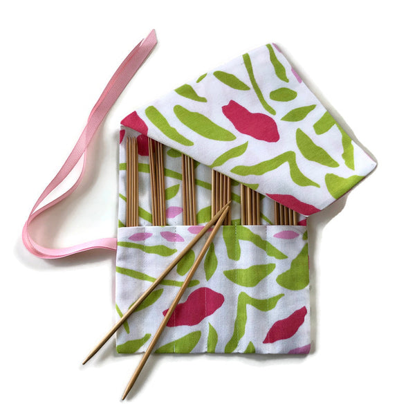 Double Point Needle Six OR Twelve Pocket Roll Up Anne Selke Fabric
