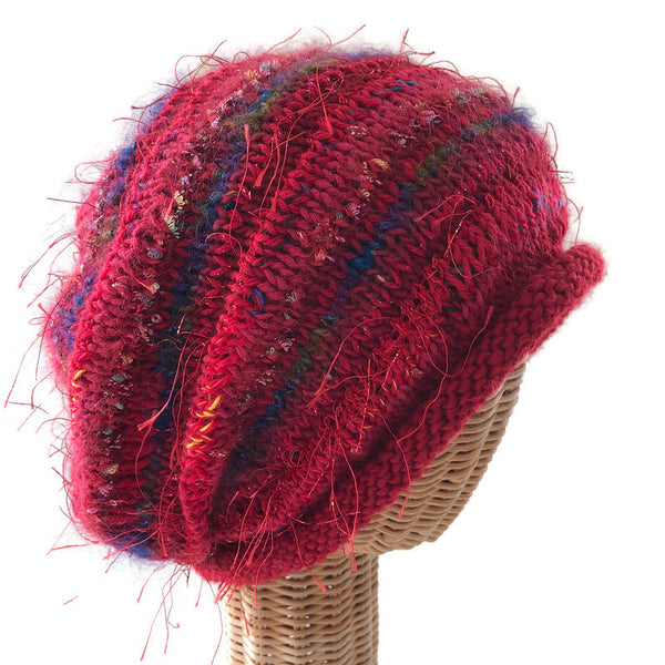 Slouchy Hat Red FUSION