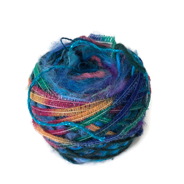 Teal FUSION Slouchy Hat Kit - Buttermilk Cottage