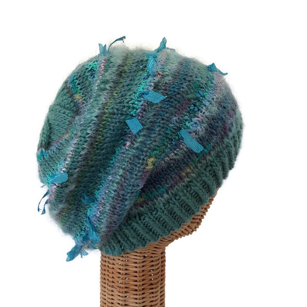 Slouchy Hat Aqua FUSION