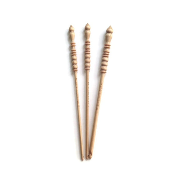 Crochet Hooks for Knitters Linen Ikat