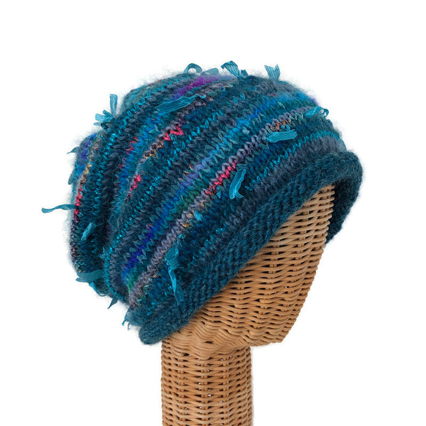 Slouchy Hat Teal FUSION