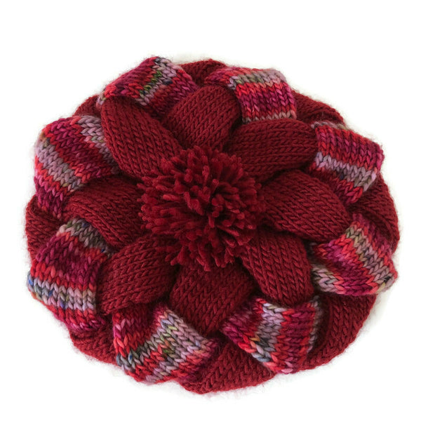 Fingerless Mitts Red