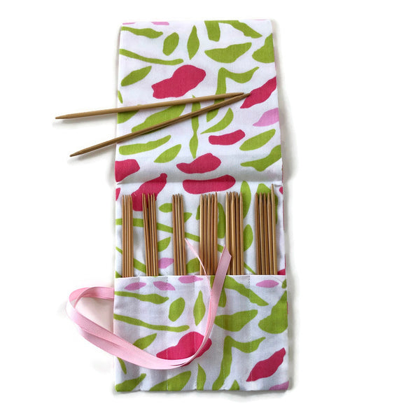 Double Point Needle Six OR Twelve Pocket Roll Up Anne Selke Fabric