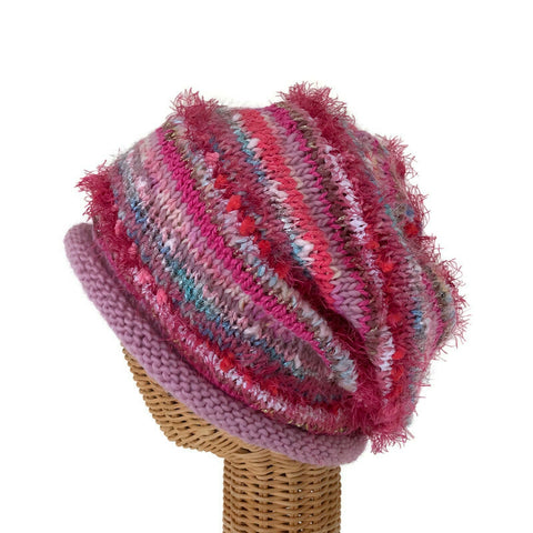 Slouchy Hat Pink FUSION