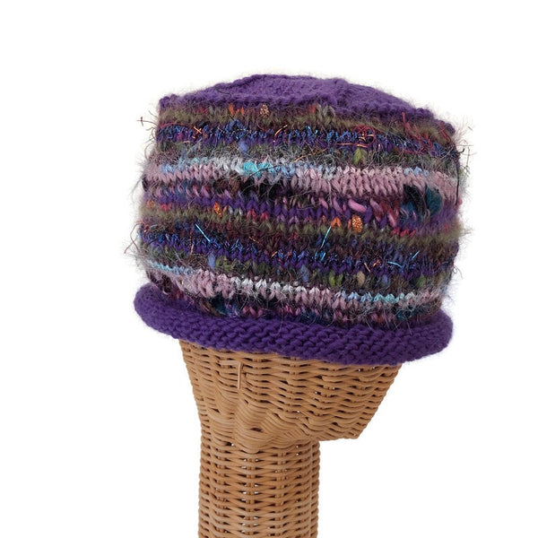 Beanie Cloche Purple FUSION