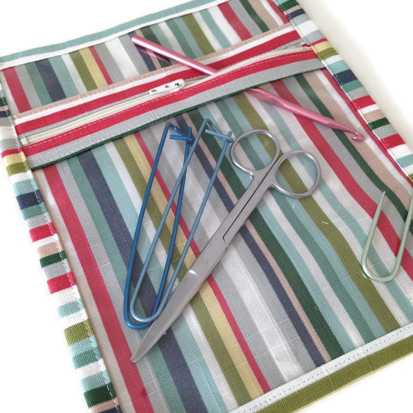 Accessory Bag Stripe Fabric
