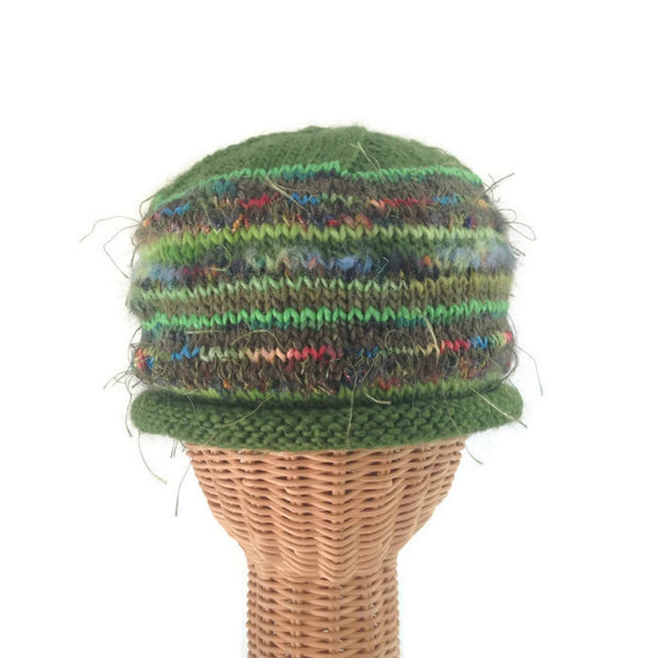Beanie Cloche Green FUSION