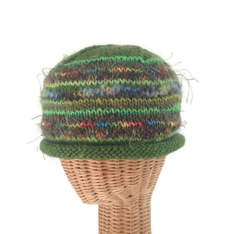 Beanie Cloche Green FUSION