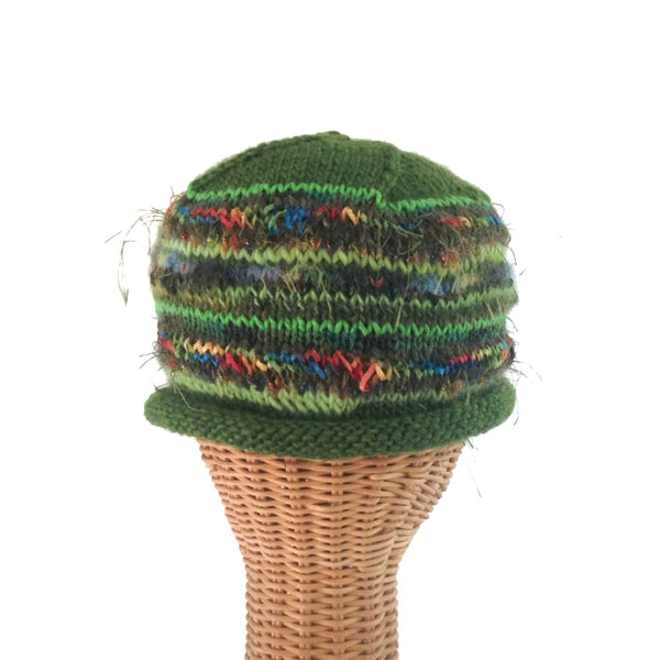 Beanie Cloche Green FUSION