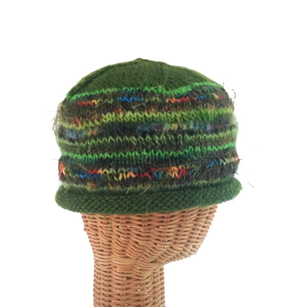 Beanie Cloche Green FUSION