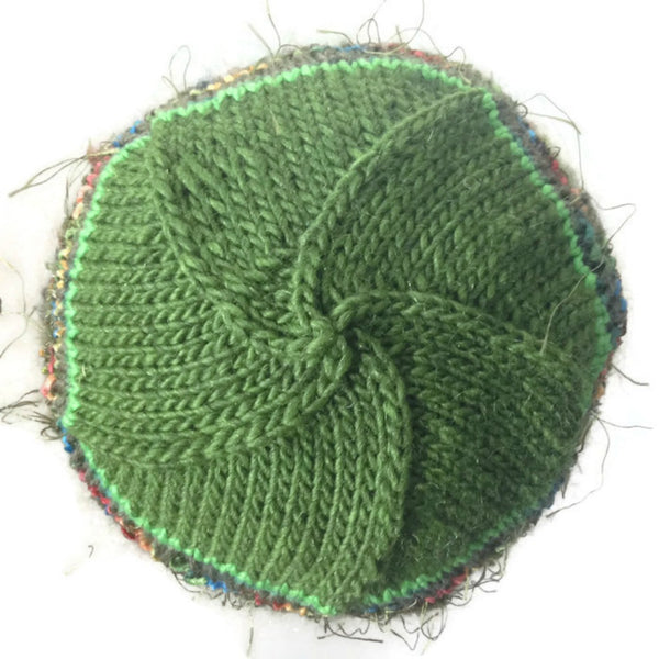 Beanie Cloche Green FUSION