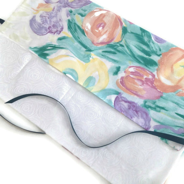 Circular Needle Case Cabbage Rose Floral