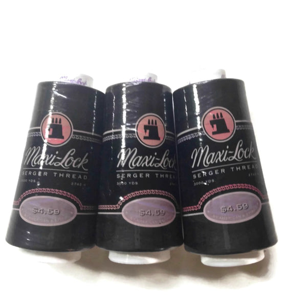 Serger Thread Black