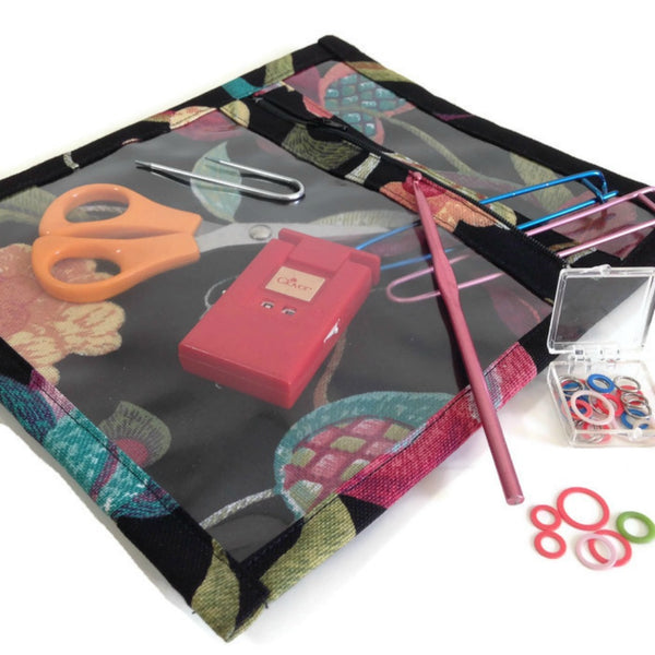 The Large Knitting Bag Red
