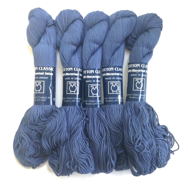 Yarn Tahki Cotton Classic Worsted Weight Medium Blue - Buttermilk Cottage