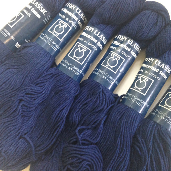Yarn Tahki Cotton Classic Navy - Buttermilk Cottage