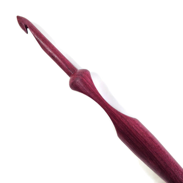 Tools Crochet Hook Size J and/or M Purple Heart Wood