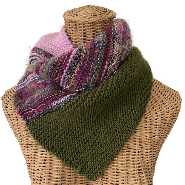 Bias Knit Cowl