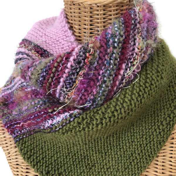 Bias Knit Cowl