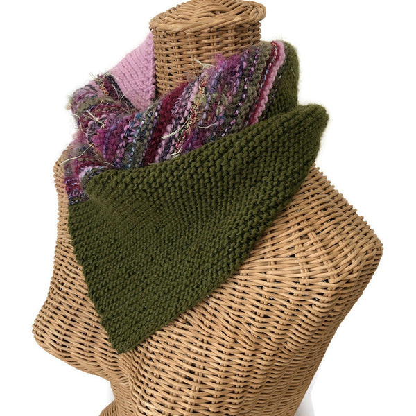 Bias Knit Cowl
