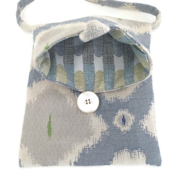 Tag Along Bag Taupe Ikat