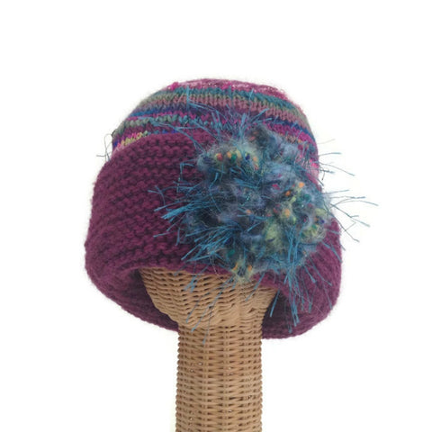 The "Daisy" Hat Plum - Buttermilk Cottage