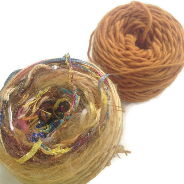 Gold FUSION Slouchy Hat Kit - Buttermilk Cottage
