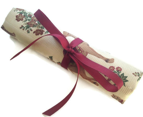 Double Point Needle Roll UP 12 Pockets Exotic Animals - Buttermilk Cottage