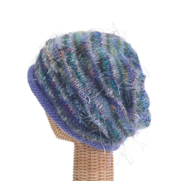 Slouchy Hat Lavender FUSION - Buttermilk Cottage
