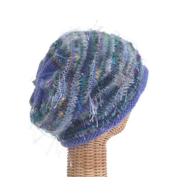 Slouchy Hat Lavender FUSION - Buttermilk Cottage