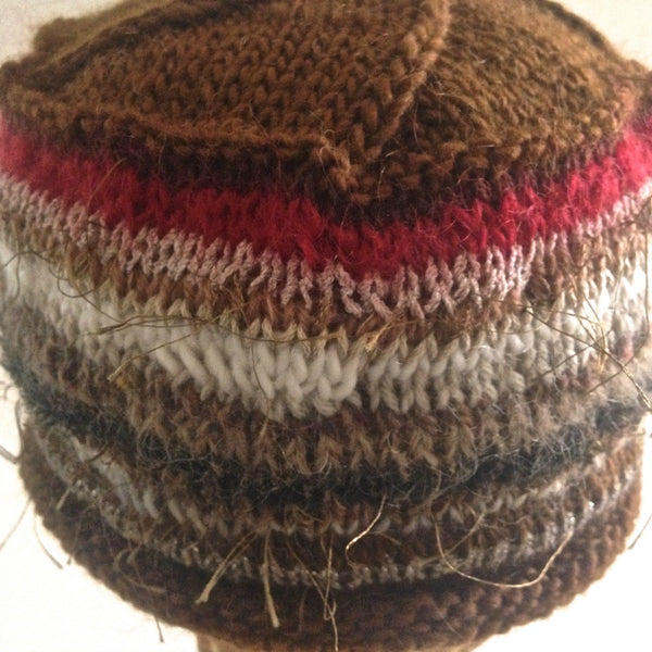 Beanie Cloche Brown FUSION
