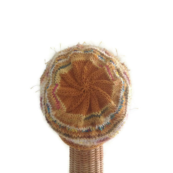 Slouchy Hat Gold FUSION - Buttermilk Cottage