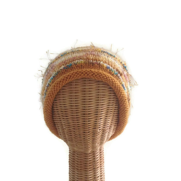 Slouchy Hat Gold FUSION - Buttermilk Cottage