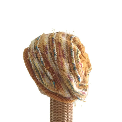 Slouchy Hat Gold FUSION - Buttermilk Cottage