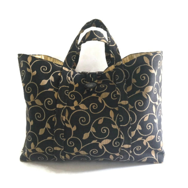 The Large Knitting Bag - Buttermilk Cottage