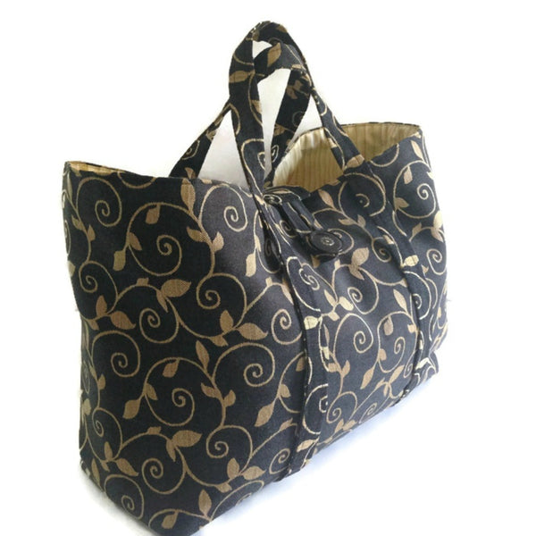 The Large Knitting Bag - Buttermilk Cottage