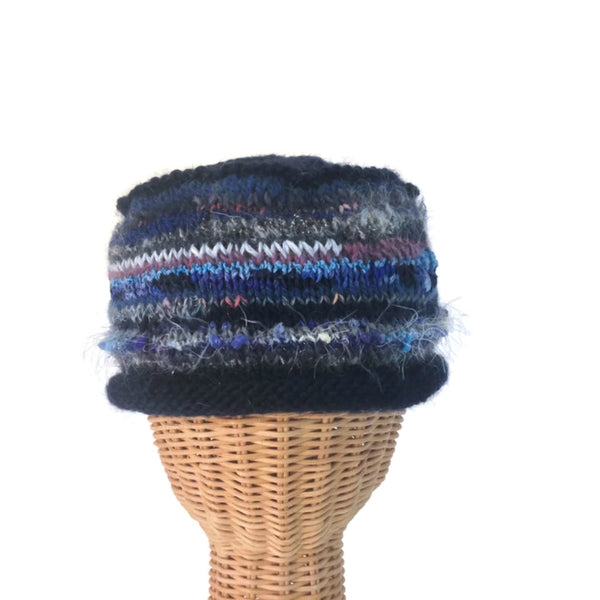 Beanie Cloche Blue FUSION