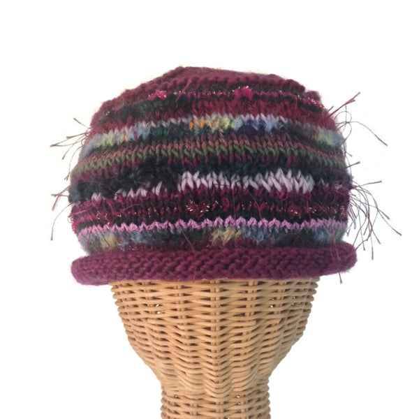 Beanie Cloche Plum FUSION
