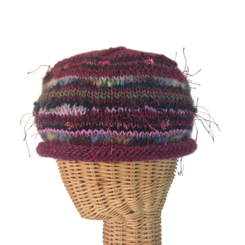 Beanie Cloche Plum FUSION