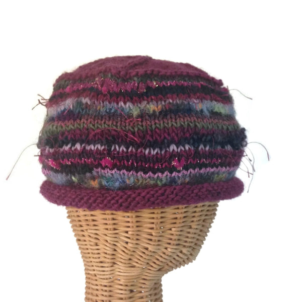 Beanie Cloche Plum FUSION