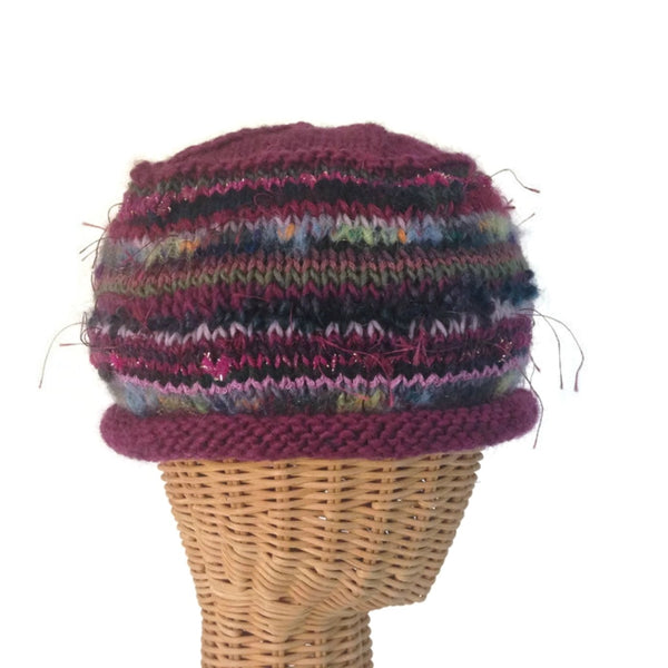 Beanie Cloche Plum FUSION