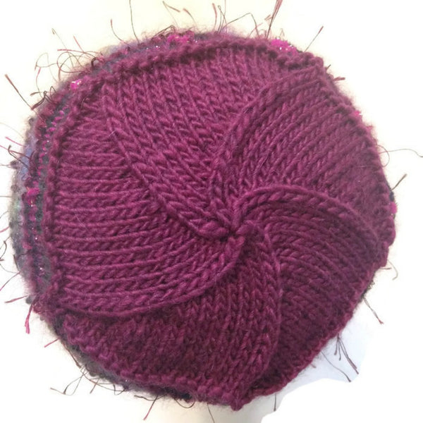 Beanie Cloche Plum FUSION