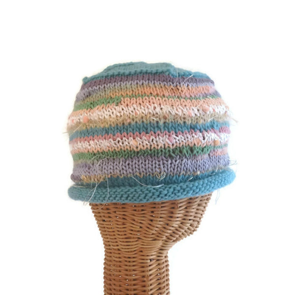 Beanie Cloche Aqua Blue FUSION