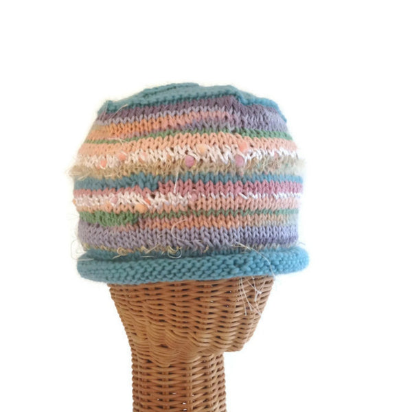 Beanie Cloche Aqua Blue FUSION