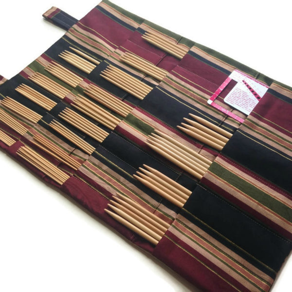 Hanging DPN Organizer Striped Decor Fabric